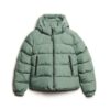 Sport-Puffer-Jacke mit Kapuze