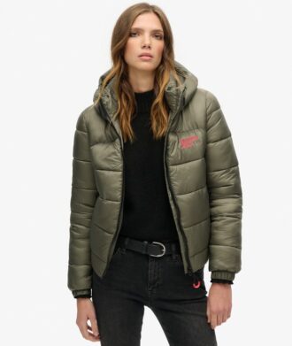 Sportliche Puffer-Bomberjacke
