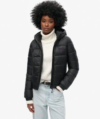 Sportliche Puffer-Bomberjacke