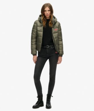 Sportliche Puffer-Bomberjacke