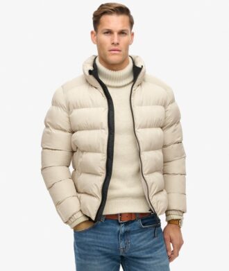 Sportliche Puffer-Daunenjacke
