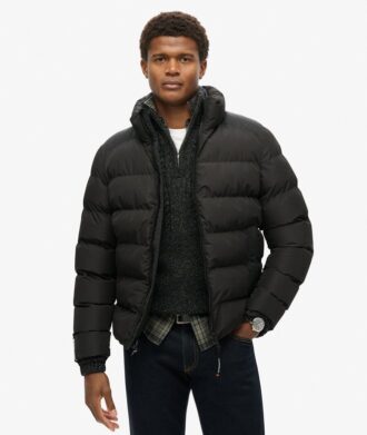Sportliche Puffer-Daunenjacke