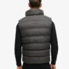 Sportliche Puffer-Tweed-Weste Sportliche Puffer-Tweed-Weste