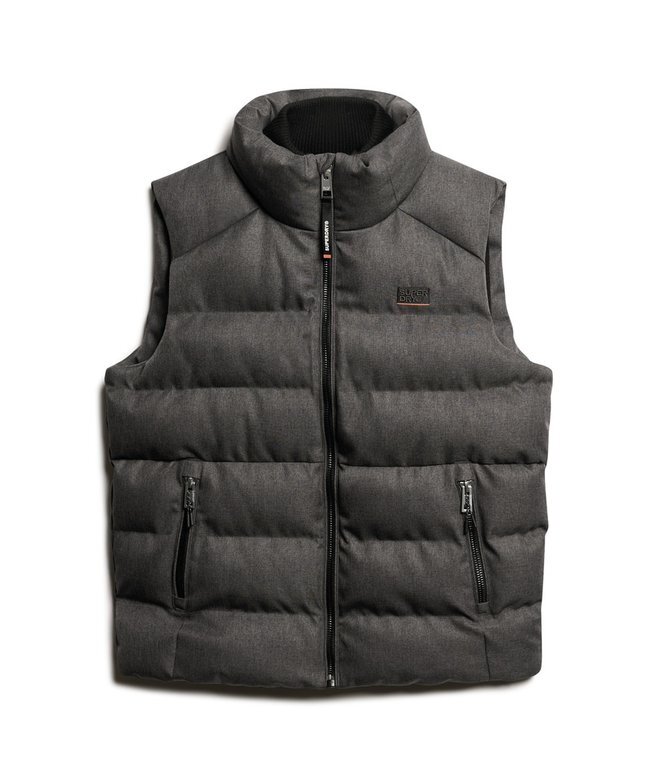 Sportliche Puffer-Tweed-Weste Sportliche Puffer-Tweed-Weste