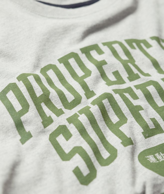 Sportliches College-T-Shirt mit Grafikprint Sportliches College-T-Shirt mit Grafikprint