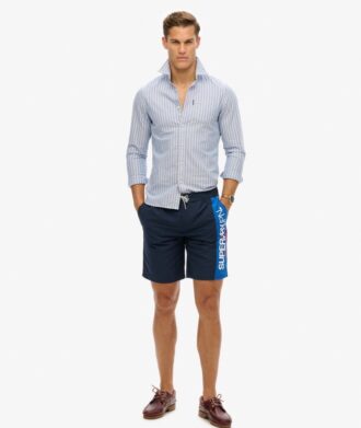 Sportswear Logo 19-Zoll-Boardshorts aus recyceltem Material