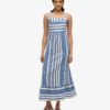 Statement-Maxikleid mit Stufen Statement-Maxikleid mit Stufen