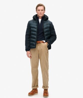 Storm Hybrid-Jacke mit Kapuze