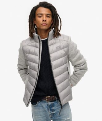 Storm Knitted Hybrid-Wattierte Jacke