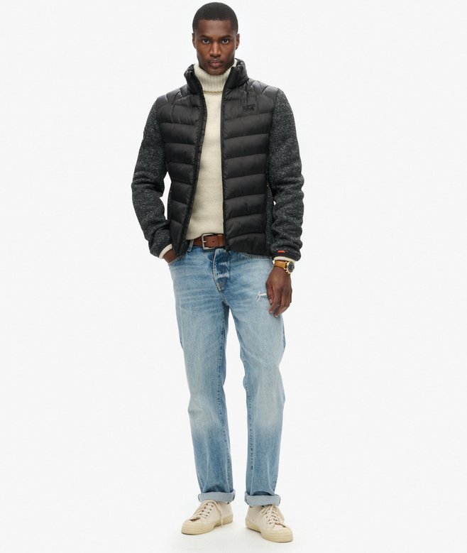 Storm Knitted Hybrid-Wattierte Jacke Storm Knitted Hybrid-Wattierte Jacke