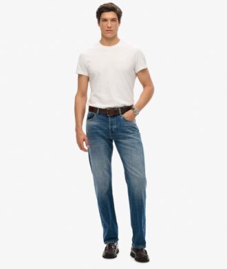 Straight-Jeans aus Organic Cotton