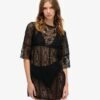 Strand-Cover-up-Minikleid aus Spitze