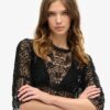 Strand-Cover-up-Minikleid aus Spitze