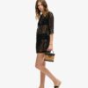 Strand-Cover-up-Minikleid aus Spitze