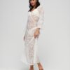 Strand-Maxikleid aus Spitze