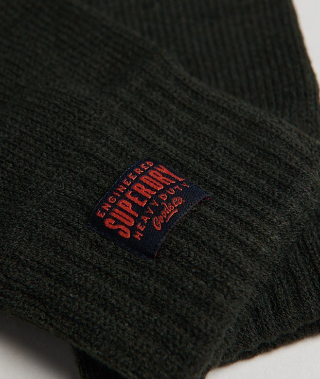 Strickhandschuhe im Workwear-Stil Strickhandschuhe im Workwear-Stil