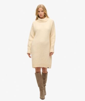Strickkleid mit Rollkragen