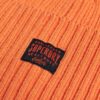 Strickmütze im Workwear-Stil