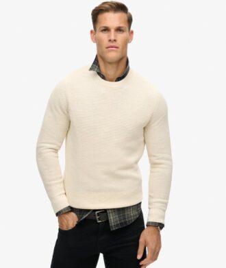 Strickpullover mit Struktur