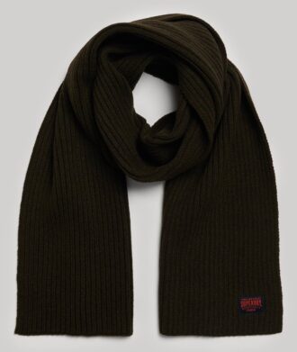 Strickschal im Workwear-Stil