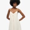 Strukturiertes, gewebtes Cami-Minikleid Strukturiertes, gewebtes Cami-Minikleid