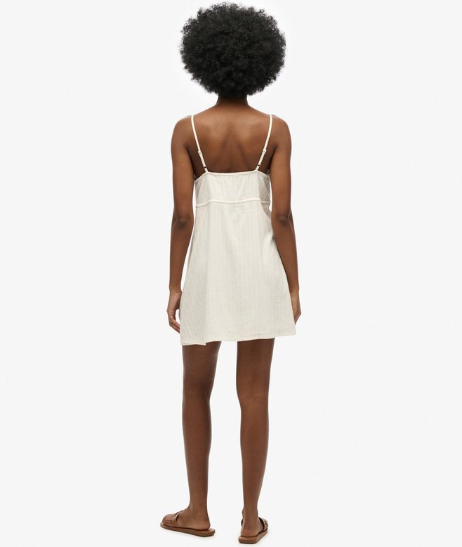 Strukturiertes, gewebtes Cami-Minikleid Strukturiertes, gewebtes Cami-Minikleid