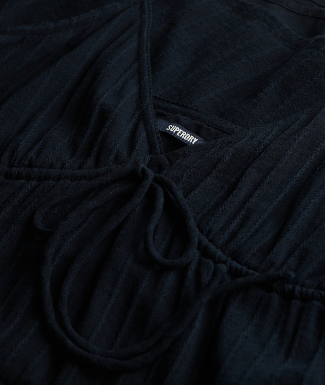 Strukturiertes, gewebtes Cami-Minikleid Strukturiertes, gewebtes Cami-Minikleid