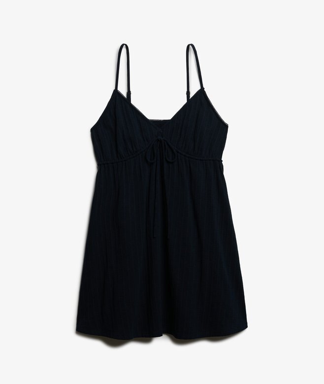 Strukturiertes, gewebtes Cami-Minikleid Strukturiertes, gewebtes Cami-Minikleid
