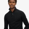 Studios Langarm-Jersey-Poloshirt Studios Langarm-Jersey-Poloshirt