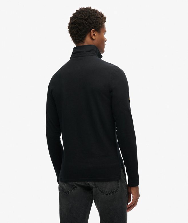 Studios Langarm-Jersey-Poloshirt Studios Langarm-Jersey-Poloshirt