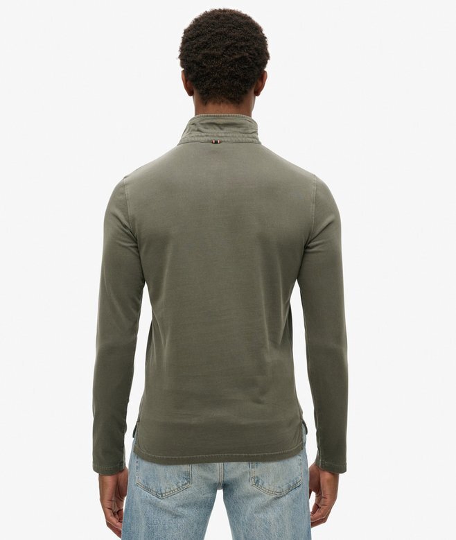 Studios Langarm-Jersey-Poloshirt Studios Langarm-Jersey-Poloshirt