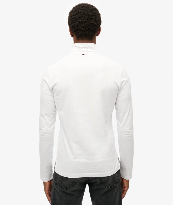 Studios Langarm-Jersey-Poloshirt Studios Langarm-Jersey-Poloshirt