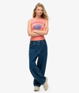 Superdry X Komodo Classic Dragon Vest Top