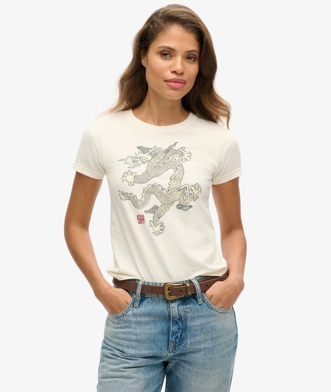 Superdry X Komodo Dragon Slim T-Shirt Superdry X Komodo Dragon Slim T-Shirt