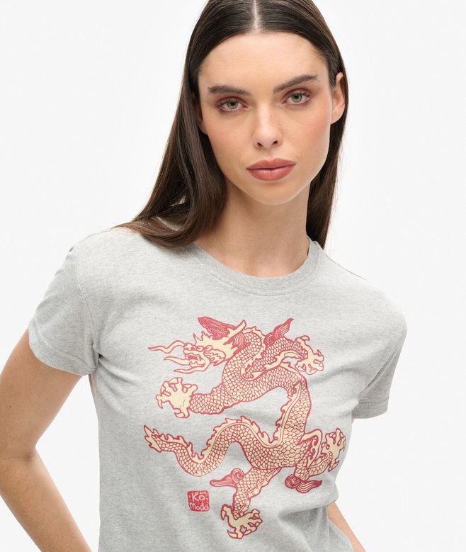 Superdry X Komodo Dragon Slim T-Shirt Superdry X Komodo Dragon Slim T-Shirt
