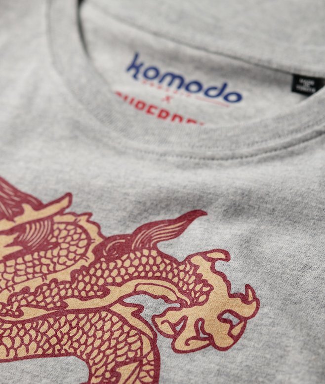 Superdry X Komodo Dragon Slim T-Shirt Superdry X Komodo Dragon Slim T-Shirt