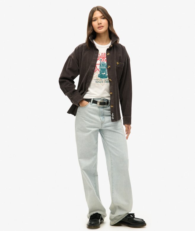 Superdry X Komodo Globe Trotter Oberteil Superdry X Komodo Globe Trotter Oberteil