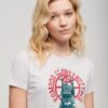 Superdry X Komodo Globetrotter Fitted T-Shirt Superdry X Komodo Globetrotter Fitted T-Shirt