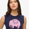 Superdry X Komodo Hathi Slim Oberteil Superdry X Komodo Hathi Slim Oberteil