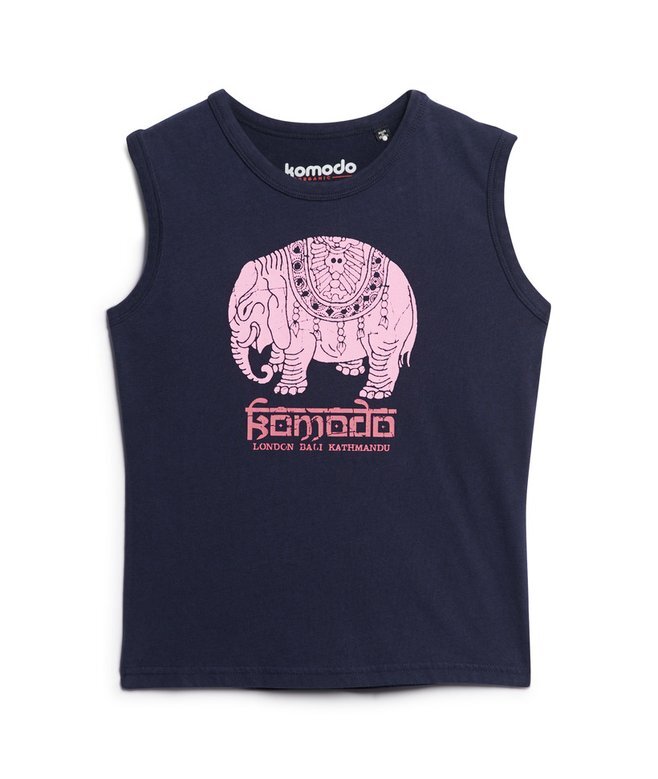 Superdry X Komodo Hathi Slim Oberteil Superdry X Komodo Hathi Slim Oberteil