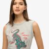 Superdry X Komodo Kailash Dragon Slim Vest Top