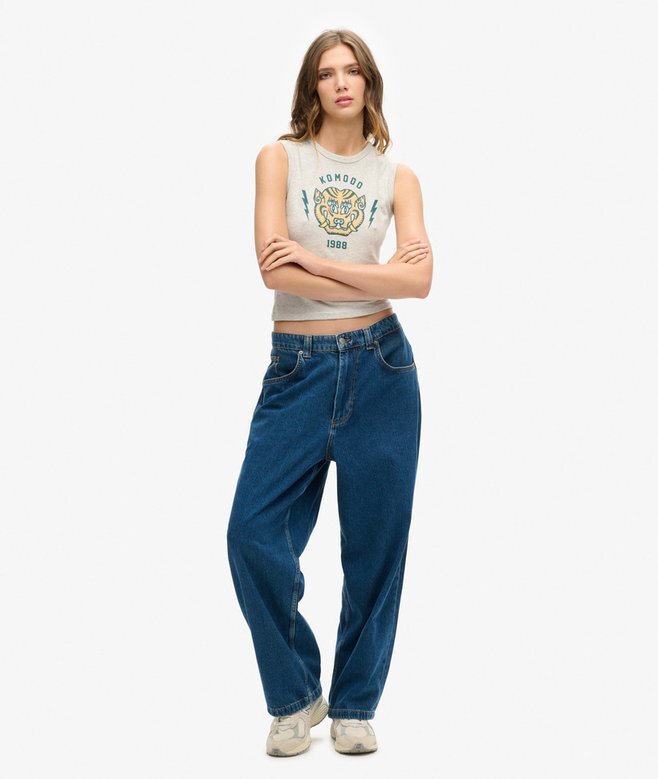 Superdry X Komodo Tiger Slim Oberteil Superdry X Komodo Tiger Slim Oberteil