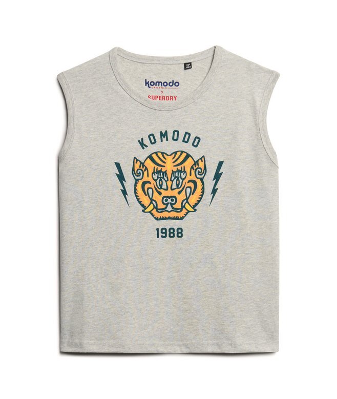 Superdry X Komodo Tiger Slim Oberteil Superdry X Komodo Tiger Slim Oberteil