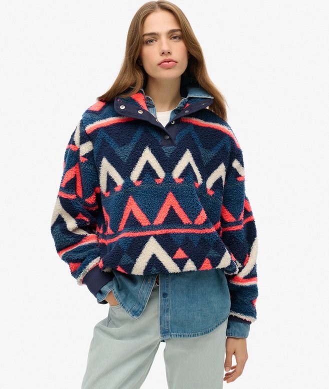 Superweiches bedrucktes Teddy-Fleece Superweiches bedrucktes Teddy-Fleece