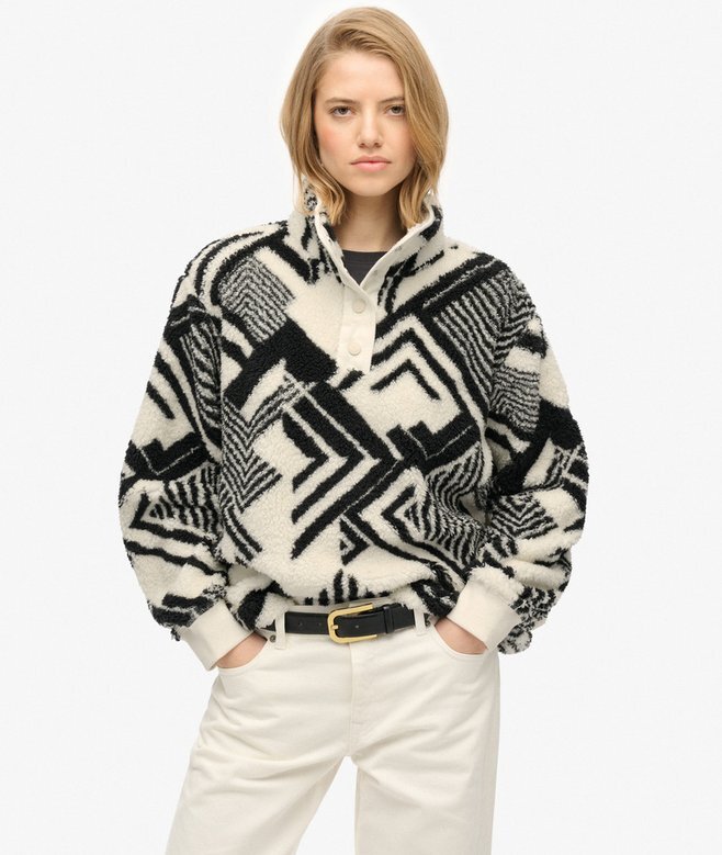 Superweiches bedrucktes Teddy-Fleece Superweiches bedrucktes Teddy-Fleece
