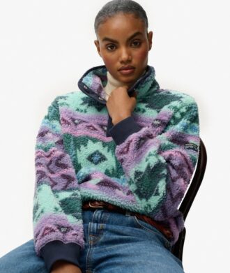 Superweiches bedrucktes Teddy-Fleece