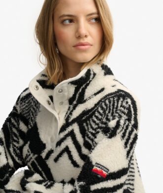 Superweiches bedrucktes Teddy-Fleece