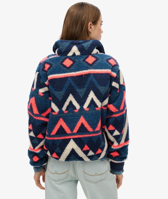 Superweiches bedrucktes Teddy-Fleece Superweiches bedrucktes Teddy-Fleece