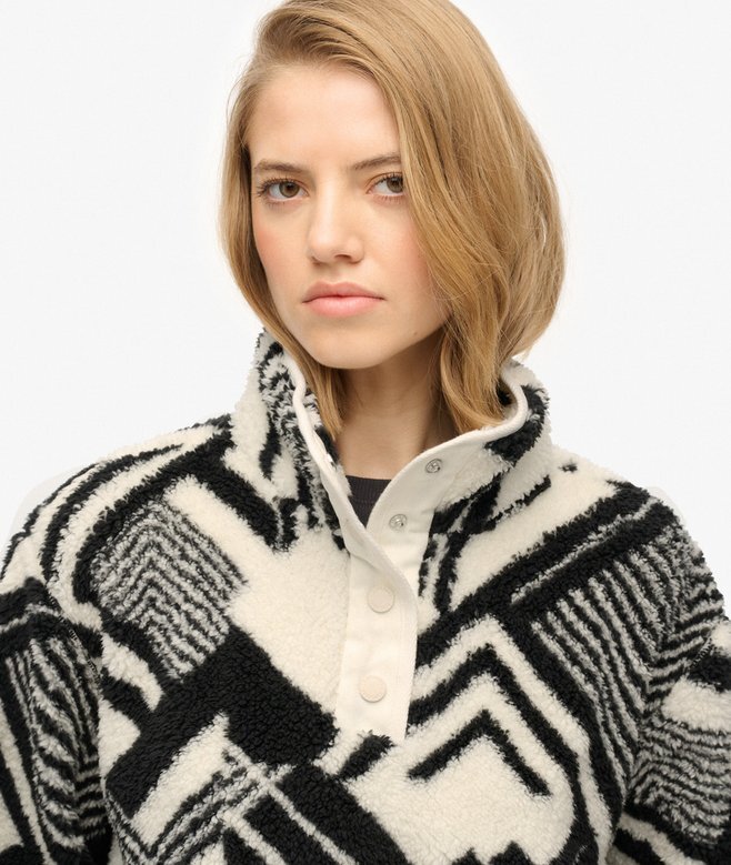 Superweiches bedrucktes Teddy-Fleece Superweiches bedrucktes Teddy-Fleece