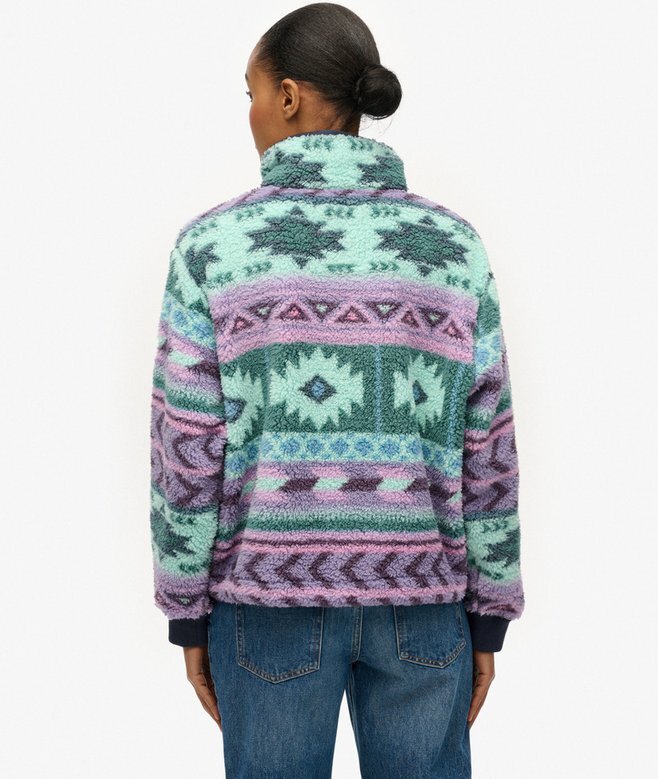 Superweiches bedrucktes Teddy-Fleece Superweiches bedrucktes Teddy-Fleece